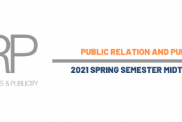  DEPT. OF PUBLIC RELATIONS AND PUBLICITY - 2020-2021 ACADEMIC YEAR SPRING SEMESTER MIDTERM EXAM SCHEDULE