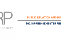  DEPT. OF PUBLIC RELATIONS AND PUBLICITY - 2020-2021 ACADEMIC YEAR SPRING SEMESTER FINAL EXAM SCHEDULE