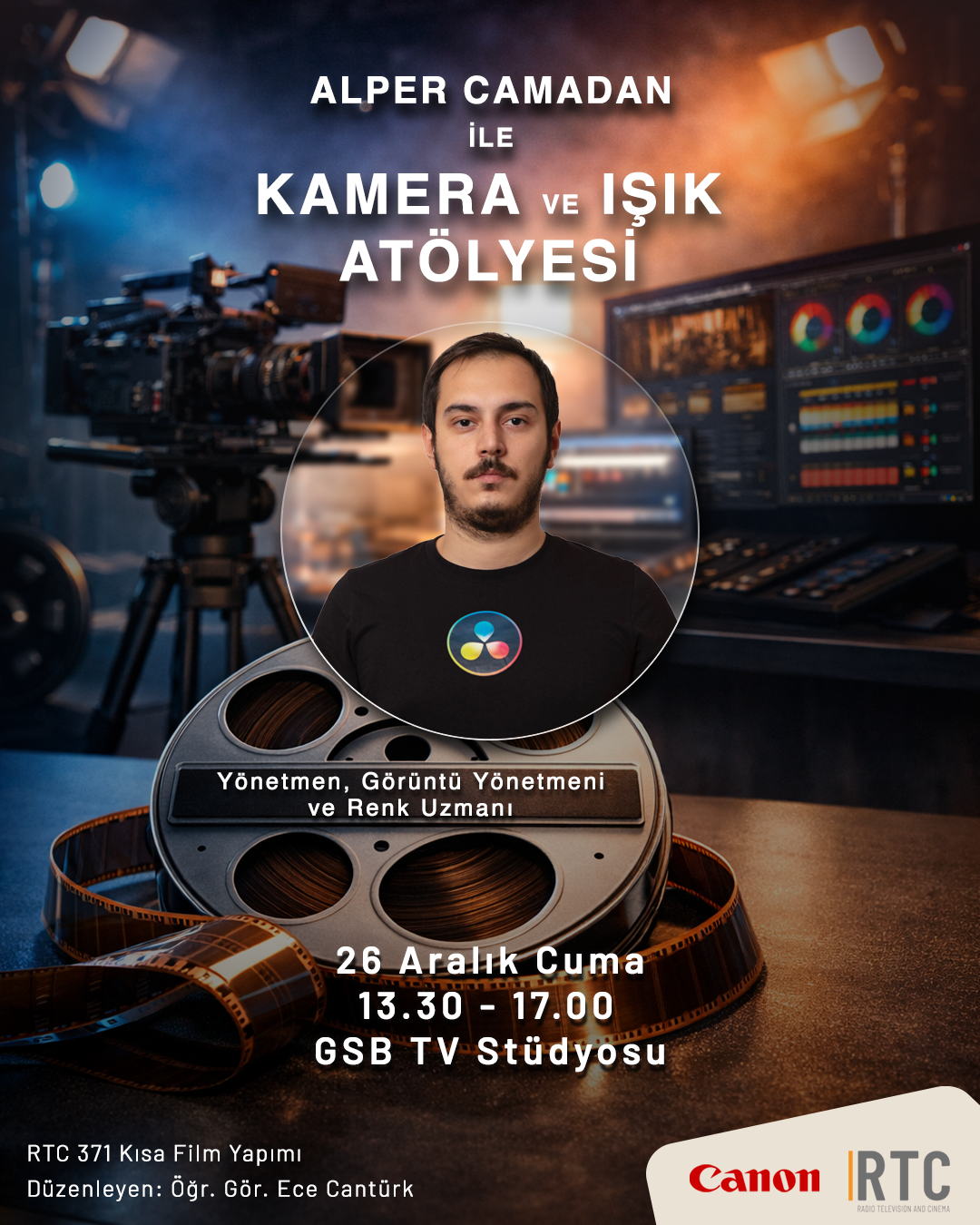 Camera and Lighting Workshop with Alper Camadan